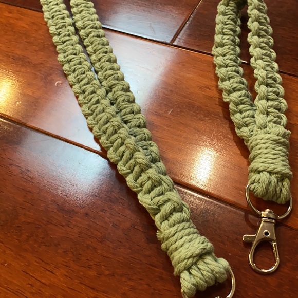 5 for $20! Macrame Wristlet and Landyard - Picture 3 of 4